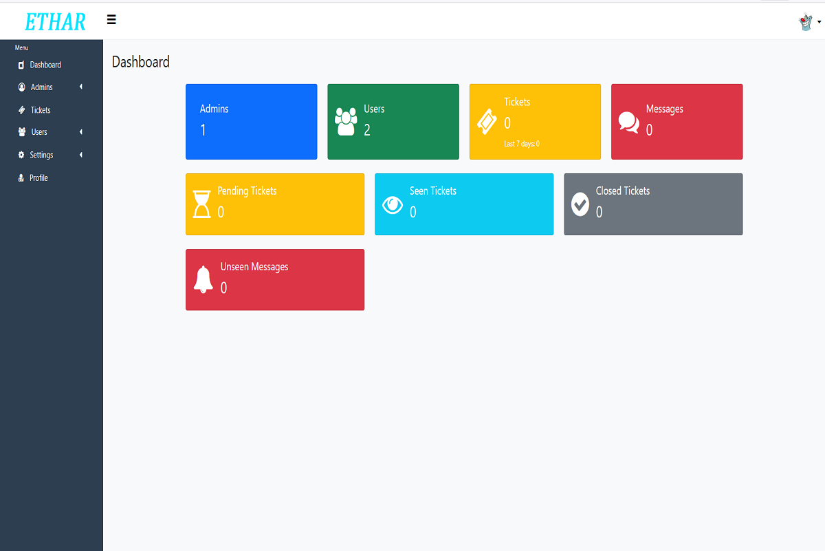 Laravel Support Ticket Management System